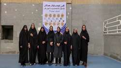 قهرمانی تیم بسکتبال دانشجویان دختر دانشگاه قم در ششمین المپیاد ورزش همگانی