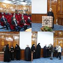 مراسم تجلیل از مدیران، روسای ادارات و کارشناسان آموزش در برگزاری کلاسهای مجازی، مصاحبههای دکتری و جلسات دفاع از پایان نامهها بهصورت مجازی