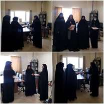 به مناسبت میلاد حضرت معصومه (س) از کارکنان خانم مزین به نام معصومه با اهدای یادبود تقدیر گردید