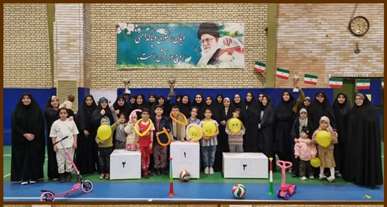 برگزاری مسابقات والیبال کارکنان پردیس خواهران/تیم وصال قهرمان جام رمضان